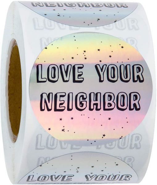 Happy Mail- Love Your Neighbor Stickers