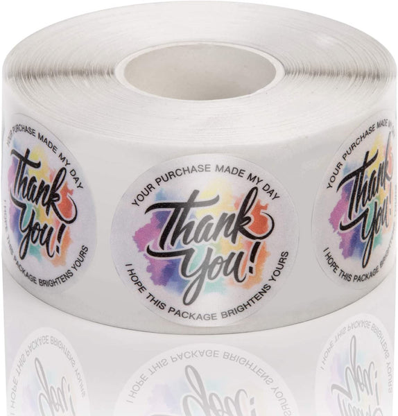 Happy Mail- Stickers || Thank You Glitter for Small Business ||  Labels for Mail & Packages