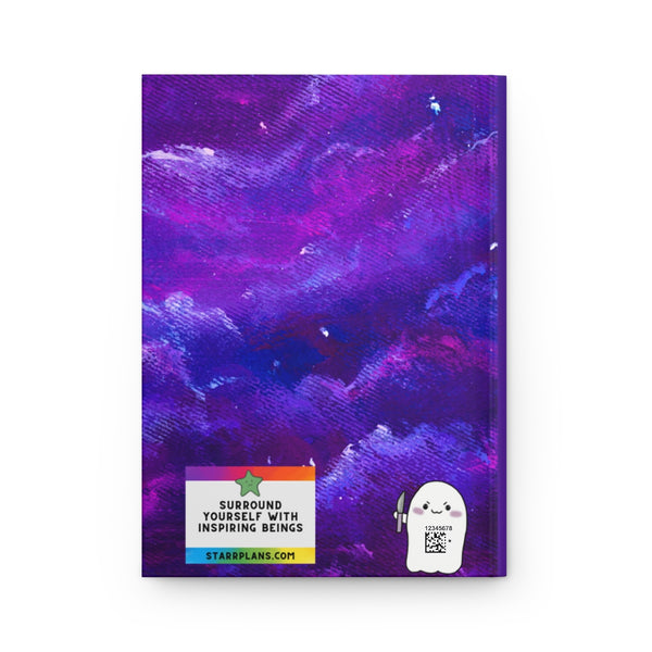 Celestial Galaxy Stabby- Corn || Stabbycorn Hardcover Journal Matte || Starr Plans Exclusive