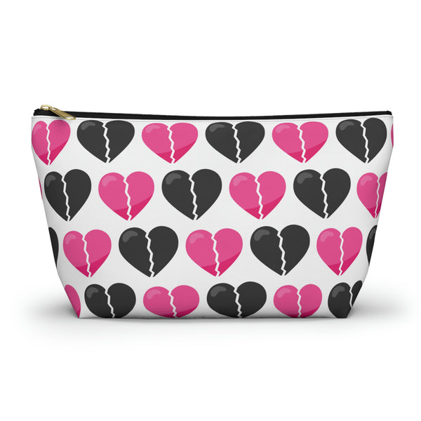 Heartbroken - Anti Valentine || Accessory Pouch w T-bottom || Starr Plans Exclusive