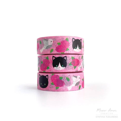 Peony Florals Washi Tape