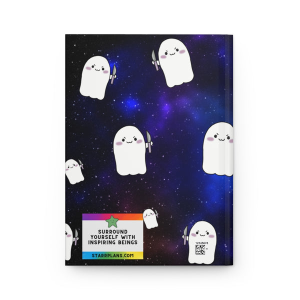 Galaxy Starry Sky Celestial Stabby AOP Hardcover Journal Matte || Starr Plans Exclusive