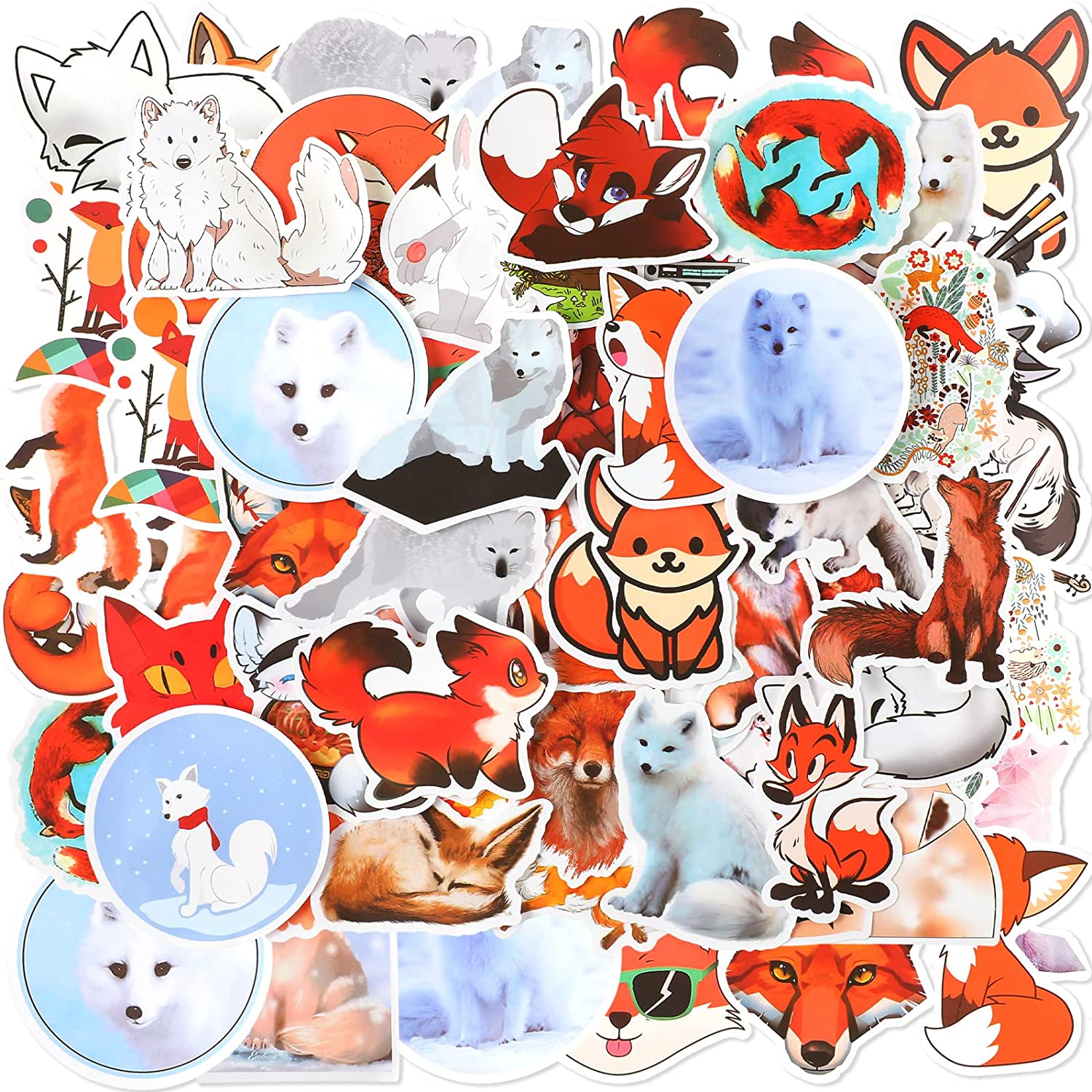 Fox-Aufkleber' Sticker