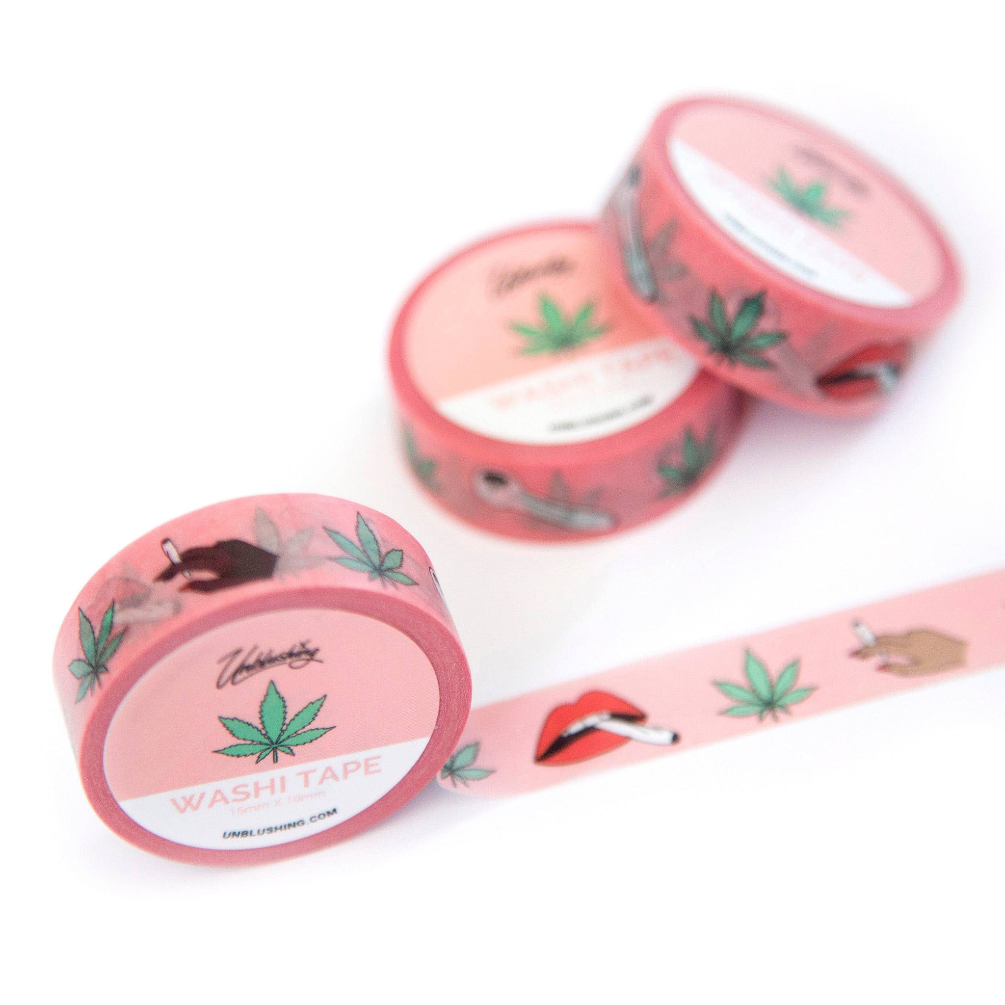 Weed Funny Body Positivity Snarky Gift  - Washi Tape - Weed