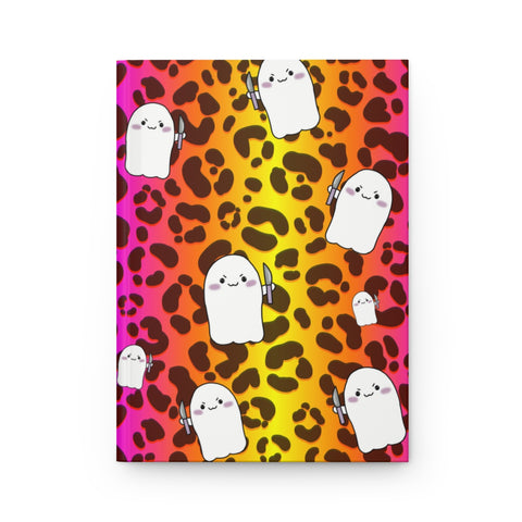 Sunset Animal Print Rainbow Stabby Hardcover Journal Matte || Starr Plans Exclusive
