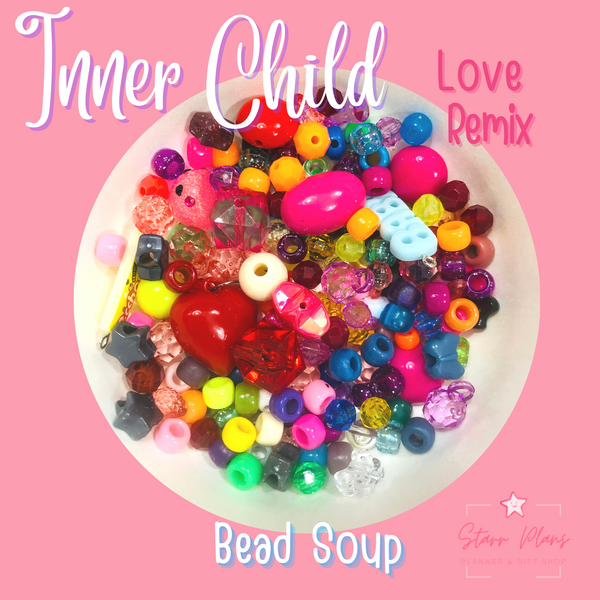 Bead Soup || Inner Child- Love Mix || Kawaii Y2K Throwback ||  Bead Mixes || Crafts & Jewelry || Kids Crafts