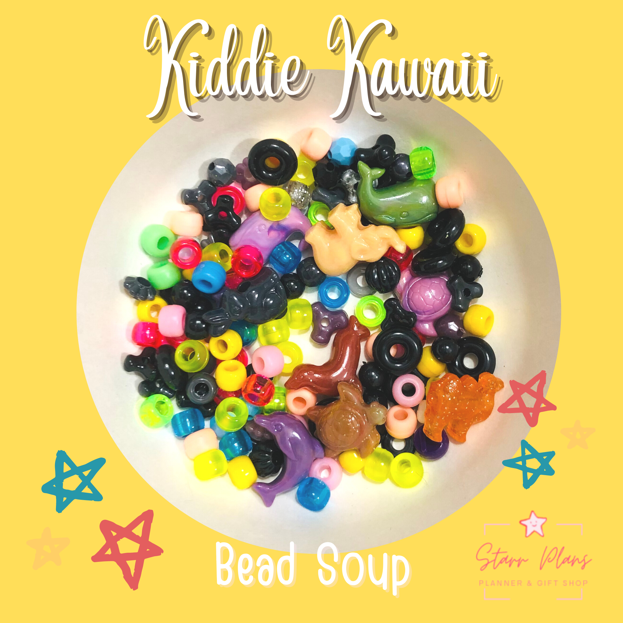 Bead Soup || Kiddie Kawaii || Y2K Throwback || Bead Mixes || Crafts & Jewelry || Kids Crafts