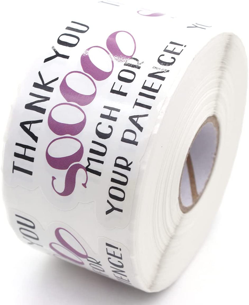 Happy Mail- Thank you for your Patience Stickers – Starr Plans