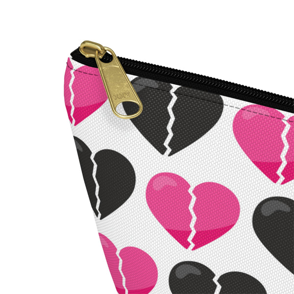 Heartbroken - Anti Valentine || Accessory Pouch w T-bottom || Starr Plans Exclusive