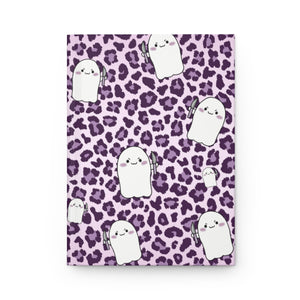 Purple Animal Print Rainbow Stabby Hardcover Journal Matte || Starr Plans Exclusive