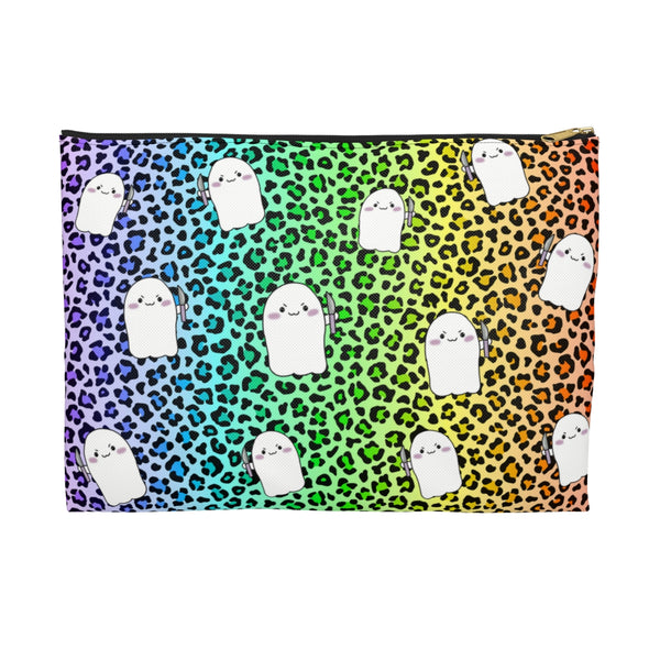 Mini Rainbow Animal Print Stabby Accessory Pouch || Starr Plans Exclusive