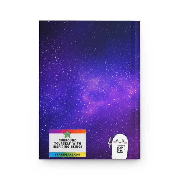 Galaxy Batty Hang in There Hardcover Journal Matte || Starr Plans Exclusive