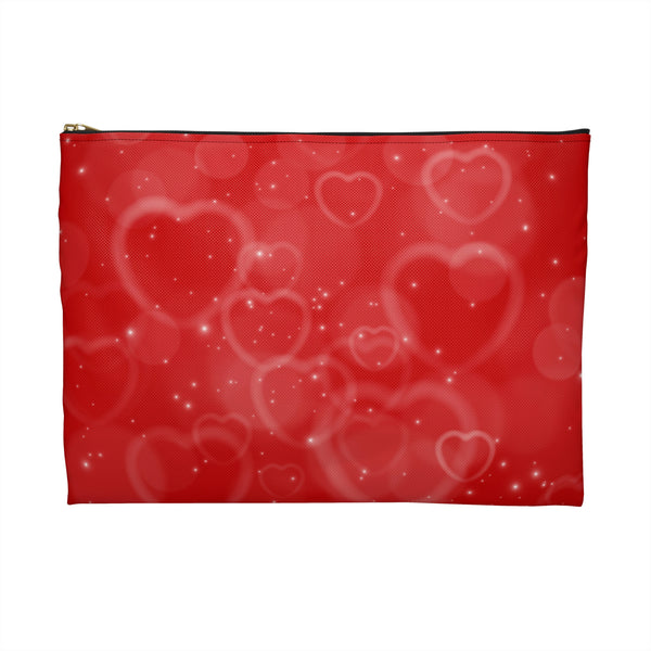 Valentine Heart Clouds Accessory Pouch || Starr Plans Exclusive