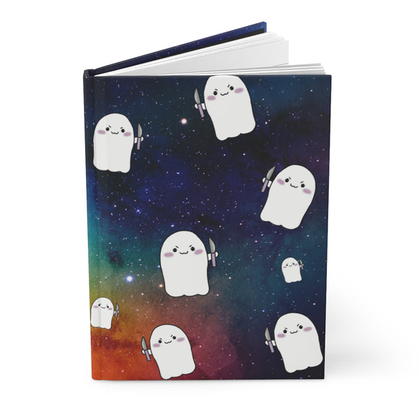 Rainbow Galaxy Stabby AOP Hardcover Journal Matte || Starr Plans Exclusive
