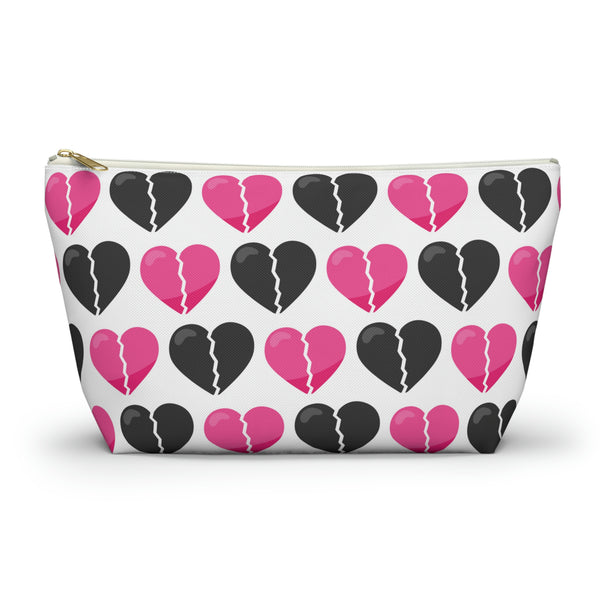 Heartbroken - Anti Valentine || Accessory Pouch w T-bottom || Starr Plans Exclusive