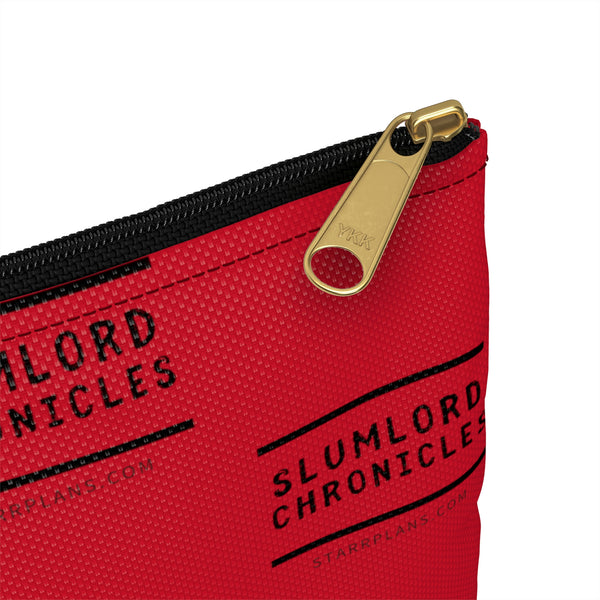 Slumlord Chronicles in Red Accessory Pouch || Starr Plans Exclusive