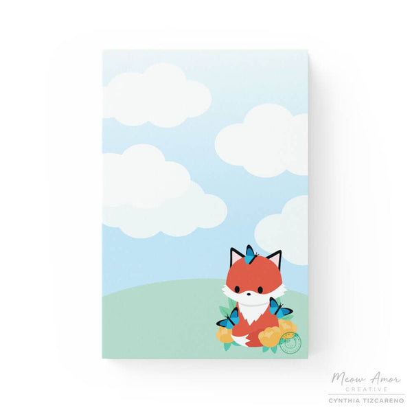 Spring Fox Notepad