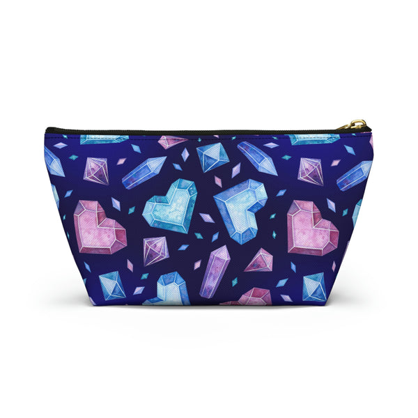 Crystal AOP || Accessory Pouch w T-bottom || Starr Plans Exclusive