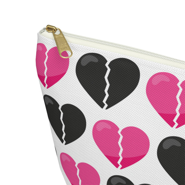 Heartbroken - Anti Valentine || Accessory Pouch w T-bottom || Starr Plans Exclusive