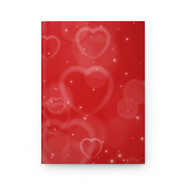 Heart Clouds || Valentine Hardcover Journal Matte || Starr Plans Exclusive