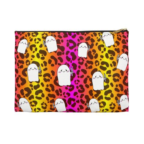 Sunset Animal Print Rainbow Stabby Accessory Pouch || Starr Plans Exclusive