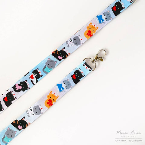 Nurse/Vet Cat Lanyard