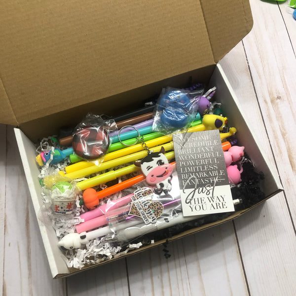 Grab Bags- Kawaii & Cute Characters & Other Fun Pens- Various sizes & styles