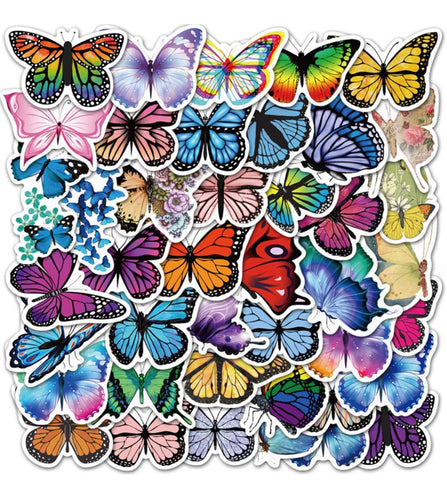 Butterfly Mariposa Vinyl Sticker Mix