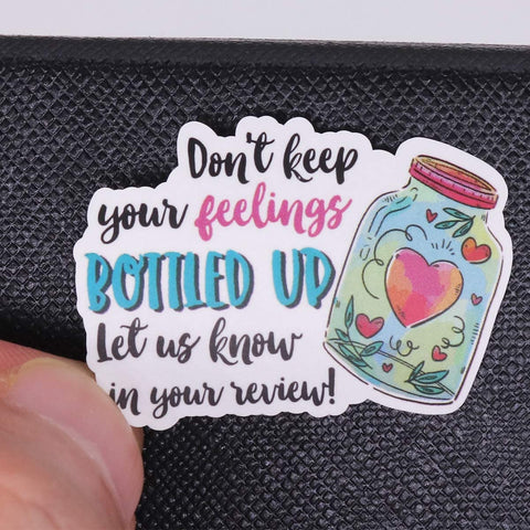 Happy Mail - Stickers - Don't Keep It Bottled Up