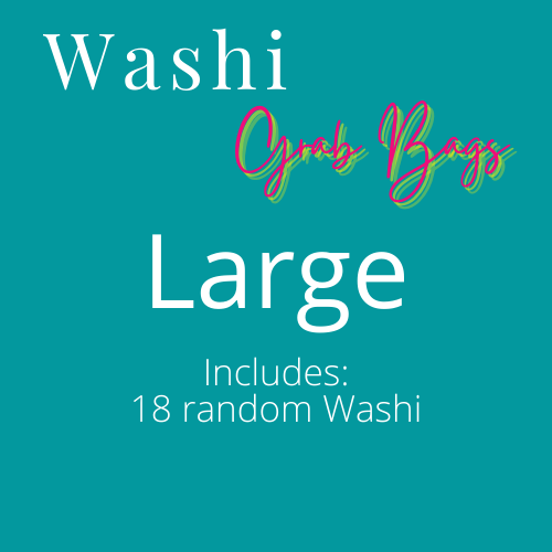 Washi Scoops || Starrfetti|| Washi Grab Bag || Blind Random Scoops & Pulls